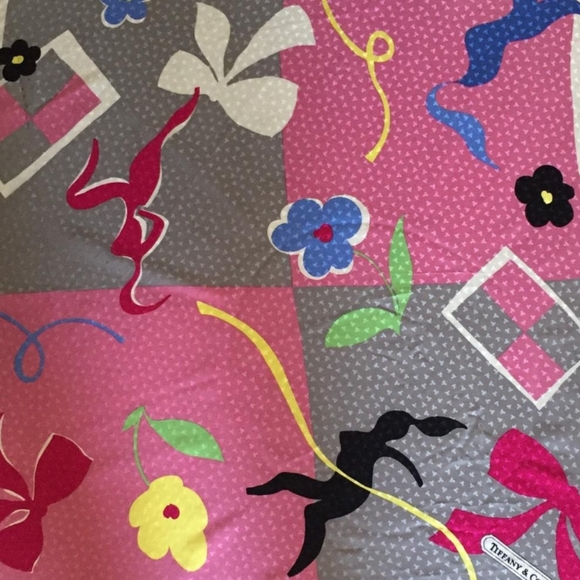 TIFFANY & CO. Silk Foulard Scarf - Picture 10 of 12